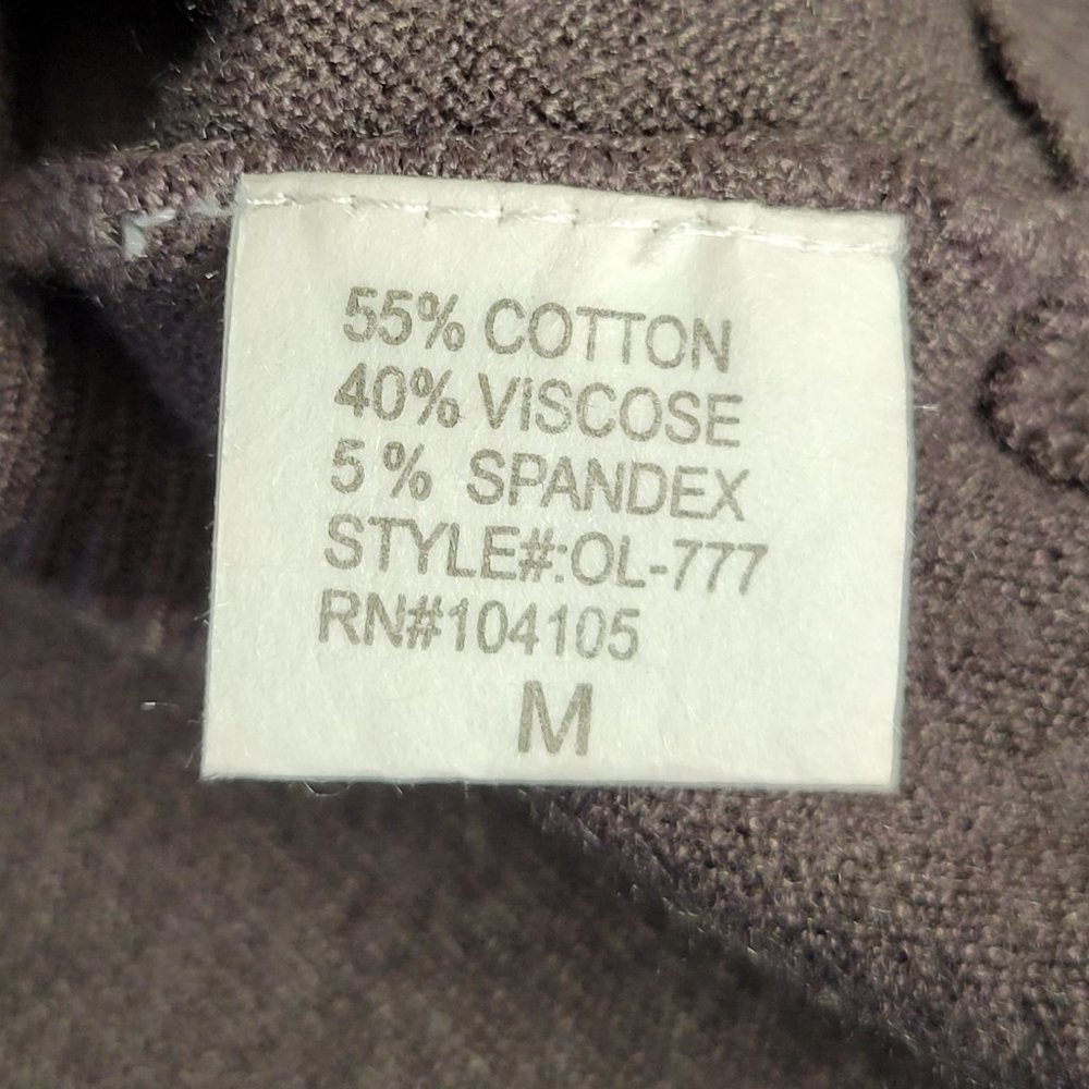 Olive Olivia Brown Long Sleeve Loose Fit Sweater, Size M - Picture 5 of 6
